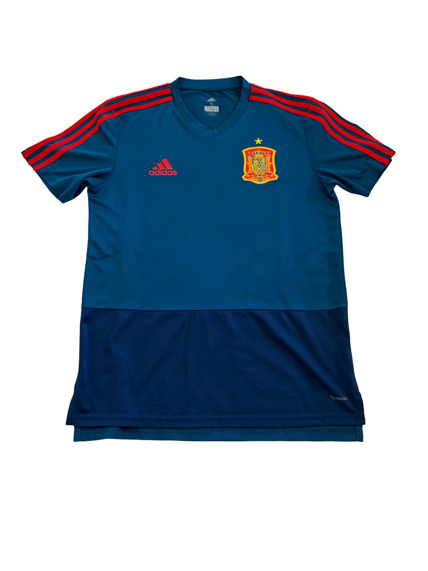 Spain 2018-2019 Vintage Training Jersey (Size S)