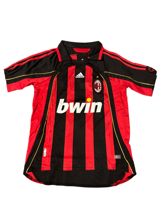 AC MIlan 2006-2007 Maldini Home Vintage Jersey